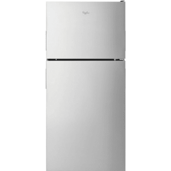 Image for Whirlpool 18 Cubic Feet Top-Mount Refrigerator, Stainless from HD Supply