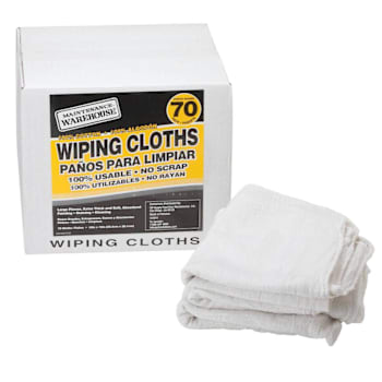 Maintenance Warehouse Absorbent Wiping Cloth 70-Case