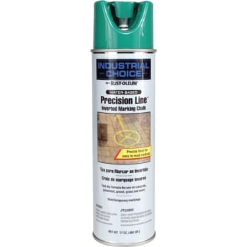 Image for Rust-Oleum Inverted Marking Chalk - APWA Green, 17 Oz, Case Of 12 from HD Supply
