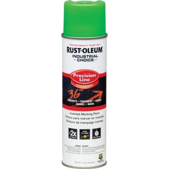 Image for Rust-Oleum Inverted Marking Paint - Fluorescent Green, 17 Oz, Case Of 12 from HD Supply