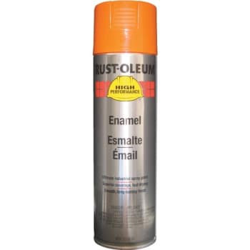 Image for Rust-Oleum Performance Enamel Gloss Spray Paint, 15 Oz, Safety Orange, Case Of 6 from HD Supply