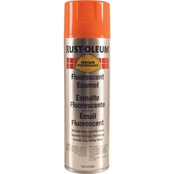 Image for Rust-Oleum Performance Enamel Gloss Spray Paint, 15 Oz, Flores Orange, Case Of 6 from HD Supply