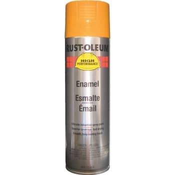 Image for Rust-Oleum Performance Enamel Gloss Spray Paint, 15 Oz, Equip Yellow, Case Of 6 from HD Supply