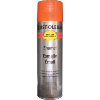 Image for Rust-Oleum Performance Enamel Gloss Spray Paint, 15 Oz, Equip Orange, Case Of 6 from HD Supply