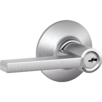 Image for Schlage® Solstice J Series Lever, Entry, Grade Ccc, Satin Chrome from HD Supply