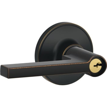 Image for Schlage® Solstice J Series Lever, Entry, Grade Ccc, Aged Bronze from HD Supply