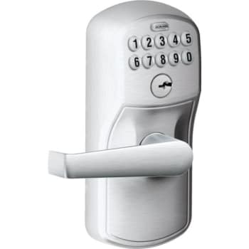 Image for Schlage® F Series Keypad Lever, Entry, Grade 2, Satin Chrome from HD Supply