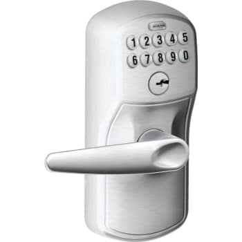 Image for Schlage® F Series Keypad Lever, Entry, Grade 2, Satin Chrome from HD Supply