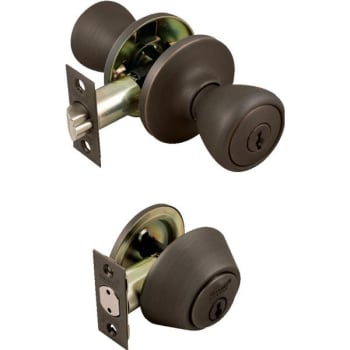 Image for Ultra Hardware® Rittenhouse Entry And Deadbolt Combo, Oil-Rubbed Bronze from HD Supply