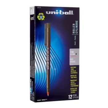 Image for Uni-Ball® 0.7 Mm Red Fine Point Rollerball Pen, Package Of 12 from HD Supply