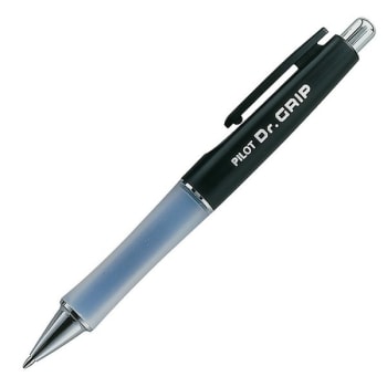 Image for Pilot Dr. Grip 1.0 Mm Black Medium Retractable Ballpoint Pen from HD Supply