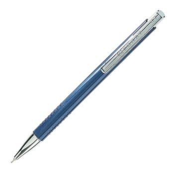 Foray® Blue Medium Tungsten Carbide Retractable Ballpoint Pen, Package Of 12