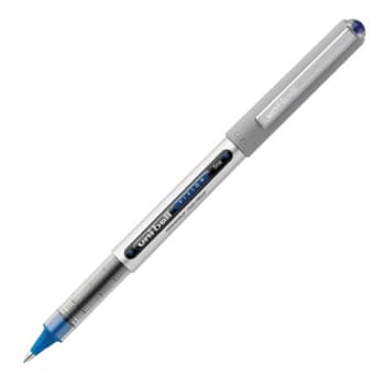 Image for Uni-Ball® Vision 0.7 Mm Blue Fine Point Waterproof Rollerball Pen, Pack Of 12 from HD Supply