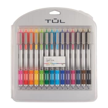 TUL® 0.7 MM Assorted Colors Bullet Point Retractable Gel Pen, Package Of 14