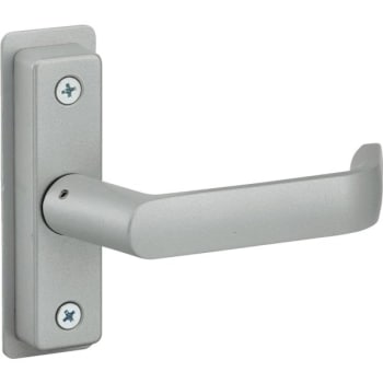 Image for Adams Rite 4569 011 Cast Aluminum European Style Deadlatch Lever Handle (Clear) from HD Supply