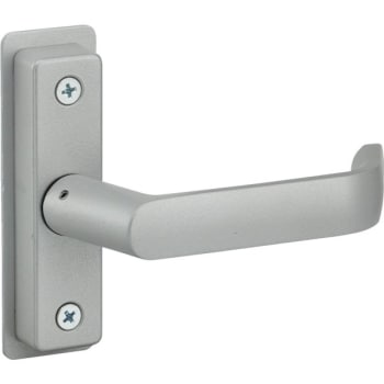 Image for Adams Rite 4569 501 Cast Aluminum European Style Deadlatch Lever Handle (Clear) from HD Supply