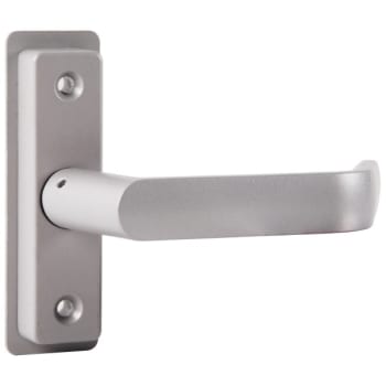 Image for Adams Rite 4569 Cast Aluminum European Style Rh Deadlatch Lever Handle (Clear) from HD Supply