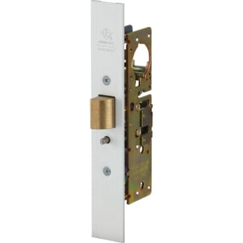 Image for Adams Rite 8 X 1.25 X 2.6 In Aluminum Heavy Duty Ansi Deadlatch (Satin Aluminum from HD Supply