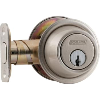 Image for Schlage B500 Keyed Alike 6-Pin Cylinder Deadbolt (Satin Nickel) from HD Supply