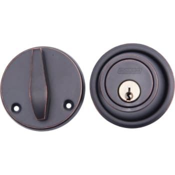Image for Schlage B500 Keyed Alike 6-Pin Cylinder Deadbolt (Aged Bronze) from HD Supply