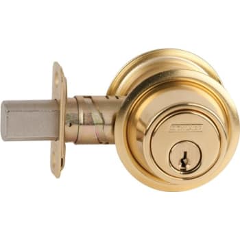 Image for Schlage B500 Keyed Alike 6-Pin Cylinder Deadbolt (Bright Brass) from HD Supply