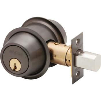 Image for Schlage B500 Keyed 6-Pin Cylinder Deadbolt (Oil-Rubbed Bronze) from HD Supply