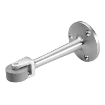 Image for Rockwood 4-9/16 In Straight Roller Stop (Satin Chrome) from HD Supply