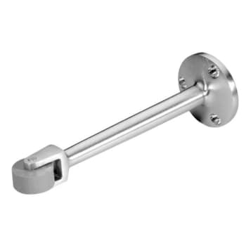 Image for Rockwood 6-1/4 in Straight Roller Stop (Satin Chrome) from HD Supply
