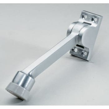 Image for Rockwood 4-5/8 in Kick Down Door Stop (Satin Chrome) from HD Supply
