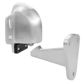 Image for Rockwood Automatic Door Holder w/ Stop (Satin Chrome) from HD Supply