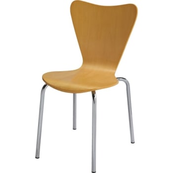Image for KFI Natural Wood Café Chair from HD Supply