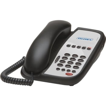 Image for Teledex I Series Single Line Black Speakerphone from HD Supply