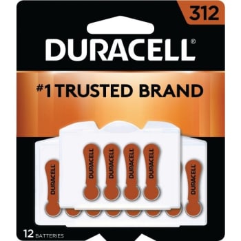 Image for Duracell® Size 312 Hearing Aid Batteries (12-Pack) from HD Supply