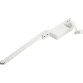 Image for 9" White Square Casement Operator- Right Hand from HD Supply
