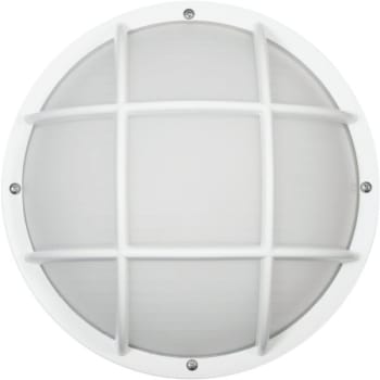 22 In Led Nautical Round Wall Fixture (White)