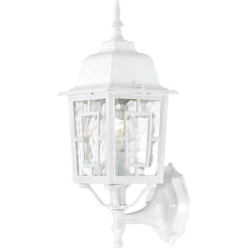Image for Nuvo Lighting® Banyan 6.13 x 17 in. 1-Light Outdoor Lantern (White) from HD Supply