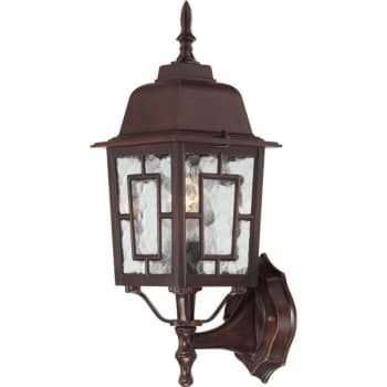 Nuvo Lighting® Banyan 6.13 x 17 in. 1-Light Outdoor Lantern (Rustic Bronze)