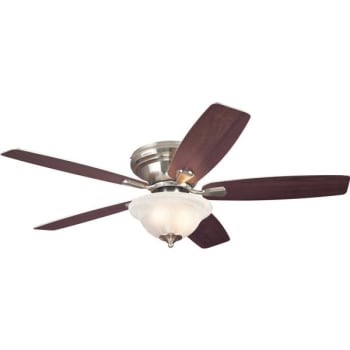 Image for Westinghouse 52 in. 5-Blade Ceiling Fan w/ Light (Brushed Nickel) from HD Supply