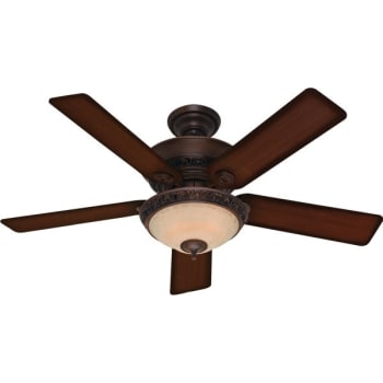 Image for Hunter® Italian Countryside 52 in. 5-Blade Ceiling Fan w/ Light (Cocoa) from HD Supply