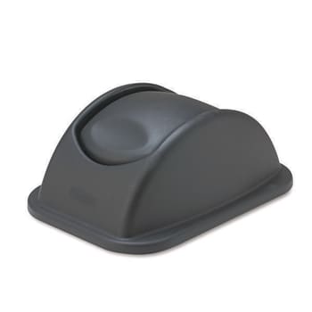 Image for Rectangular Free-Swinging Plastic Lids, Black from HD Supply