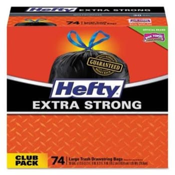 Image for Hefty 30 Gal 1.1 Mil Standard Trash Bag (White) (74-Box) from HD Supply