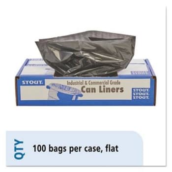 Image for Envision 33 Gal 1.3 Mil Low-Density Trash Bag (100-Carton) (Black/brown) from HD Supply
