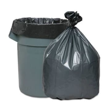 Image for Platinum Plus 50-60 Gal 1.55 Mil Low-Density Trash Can Liner (25-Carton) (Black) from HD Supply