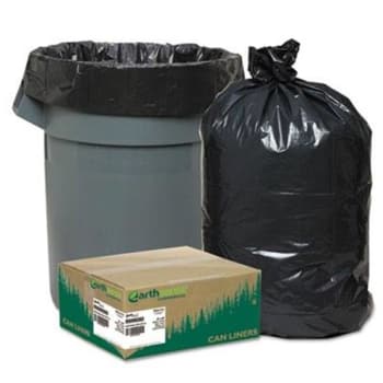 Image for Earthsense 31-33 Gal 1.65 Mil Low-Density Trash Can Liner (100-Carton) (Black) from HD Supply