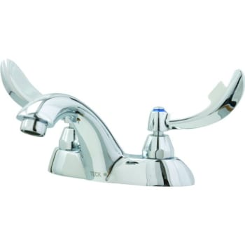 Delta Lavatory Faucet 1 5 Gpm 4 Center Chrome 2 Handles Hd