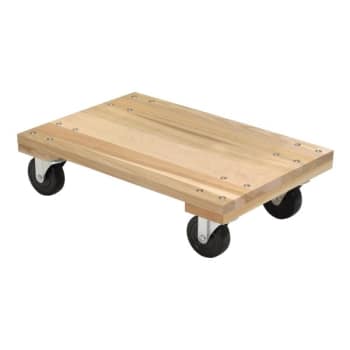 Image for Vestil 1200 lb Capacity Solid Deck Hardwood Dolly 24 x 16" from HD Supply