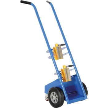 Image for Vestil 350 lb Capacity Magnetic Cylinder Hand Truck 35.25 x 18.69" from HD Supply