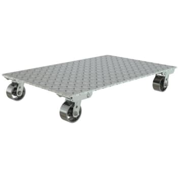 Image for Vestil Aluminum Dolly Cast Steel Wheels 36 x 24" from HD Supply