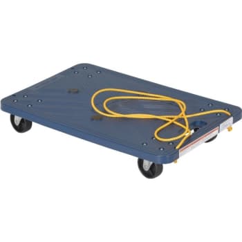 Image for Vestil 220 lb Capacity Plastic Dolly 24 x 16" With Pull Rope from HD Supply