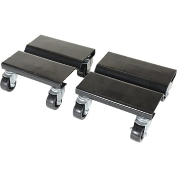 Image for Vestil 500 lb Capacity 2-Set Steel Dolly 8 x 8", (2-Pack) from HD Supply